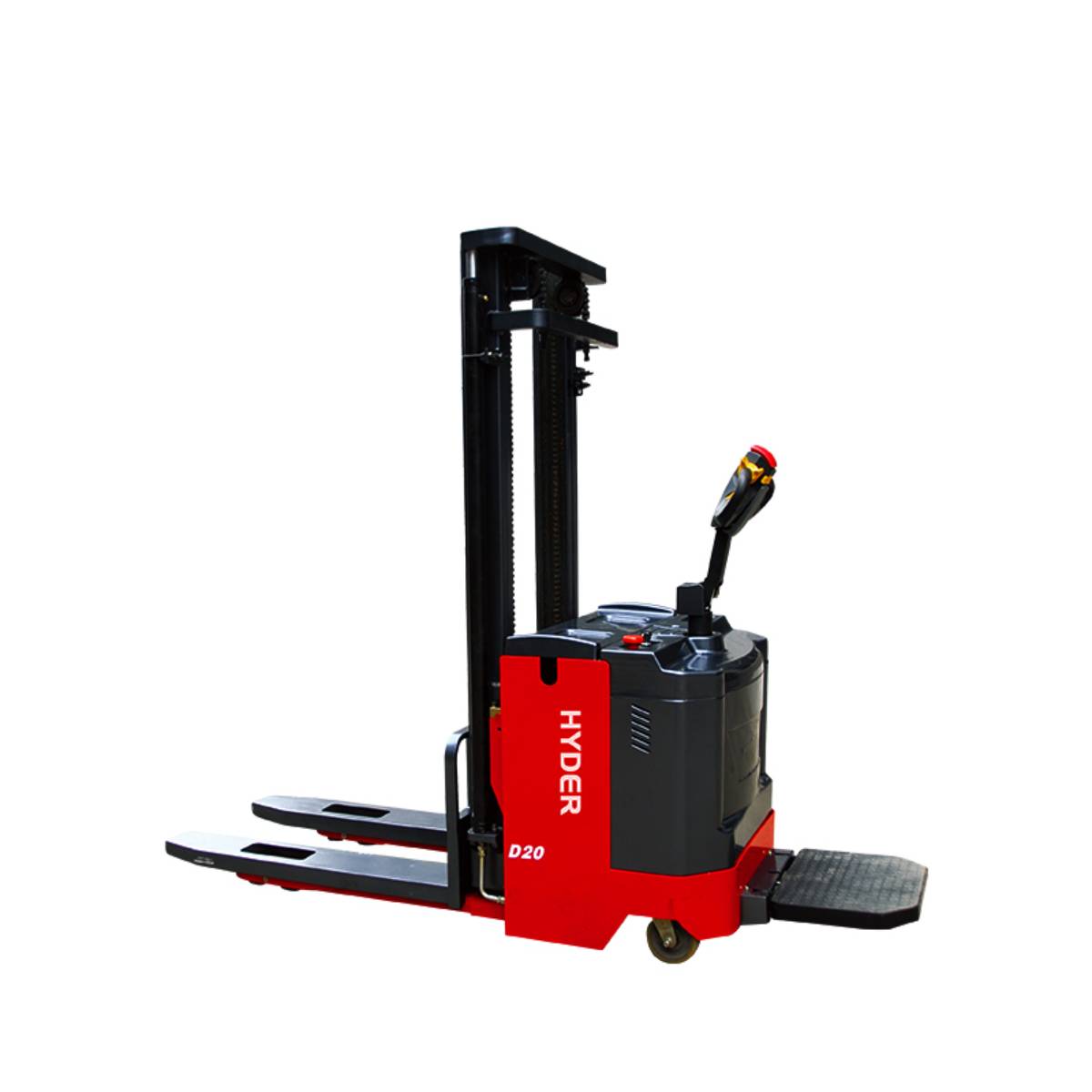 Standing-on Electric Stacker  1500kg 2000kg for 3m --5.5m